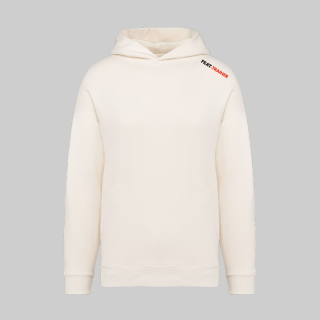 Sweat capuche Ivoire