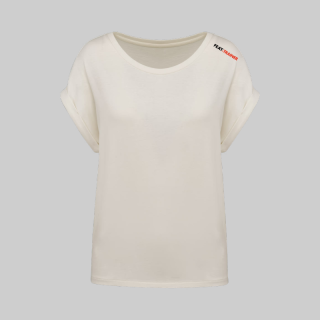 T-shirt ivoire Femme
